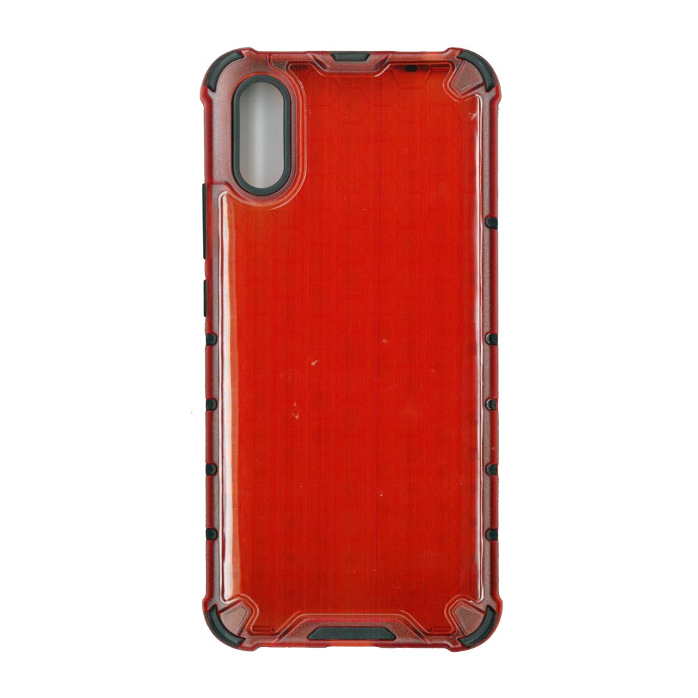 Husa protectie spate anti-shock hexa, pentru Xiaomi Redmi 9A, rosu