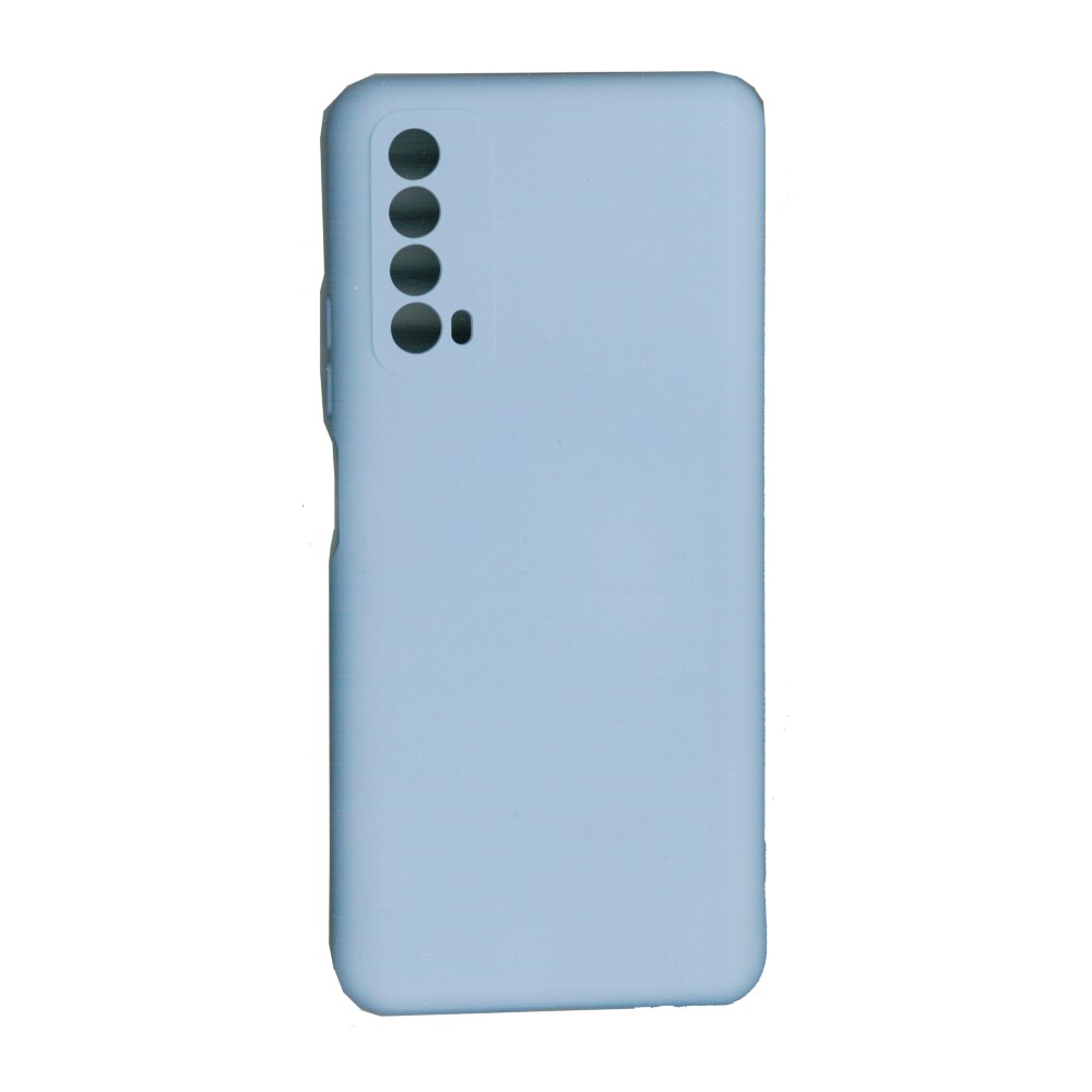 Husa Liquid din silicon mat pentru Huawei P Smart 2021, blue