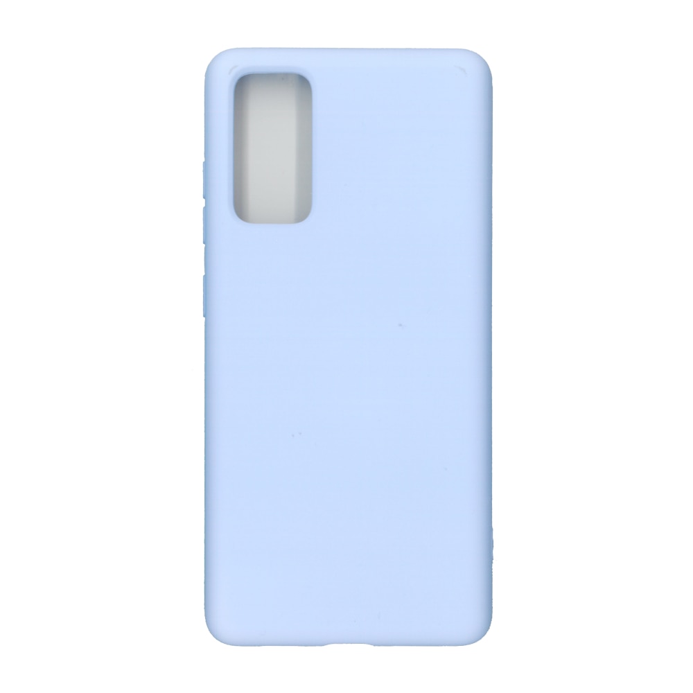 Husa Liquid din silicon mat pentru Samsung Galaxy S20 FE, mov