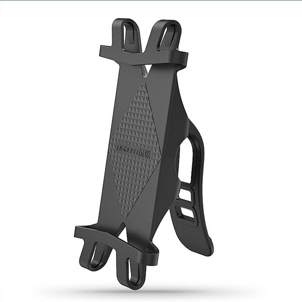 Suport Telefon pentru Bicicleta, Ugreen Bike Mount, Diagonala 4 - 6.2 inch, Silicon, Negru