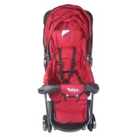 carucior sport  pliabil  cu copertina pentru copii coloarea visiniu imagen 17_0_
0