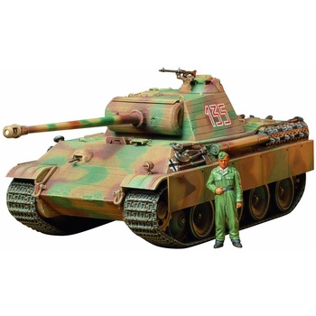 Macheta Militara Tamiya Panzerkampfwagen V Panther Ausf.G Sd.Kfz 171 Early version 1:35 TAM 35170 Macheta Militara Tamiya Panzerkampfwagen V Panther Ausf.G Sd.Kfz 171 Early version 1:35 TAM 35170