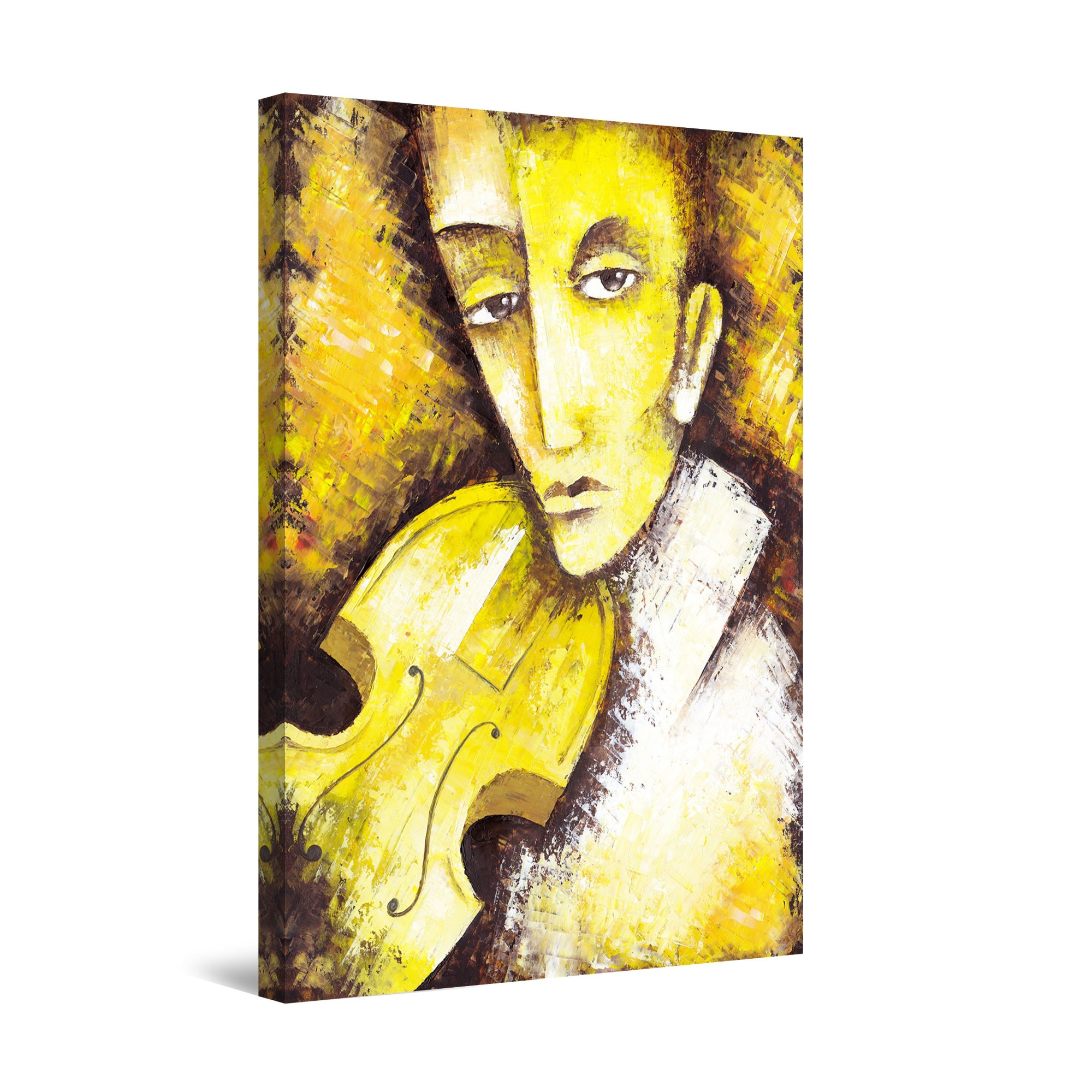 Tablou DualView Startonight Violonistul, luminos in intuneric, 30 cm x 20 cm