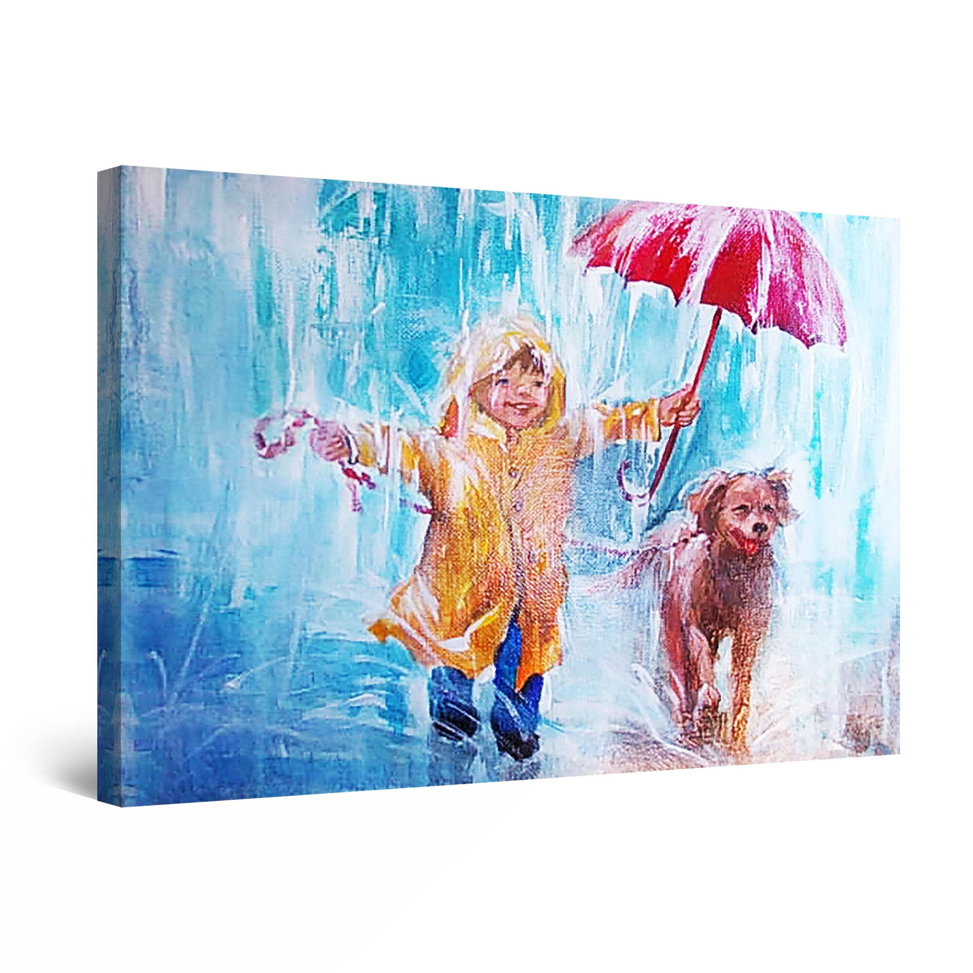 Tablou DualView Startonight Copilarie, luminos in intuneric, 60 cm x 40 cm