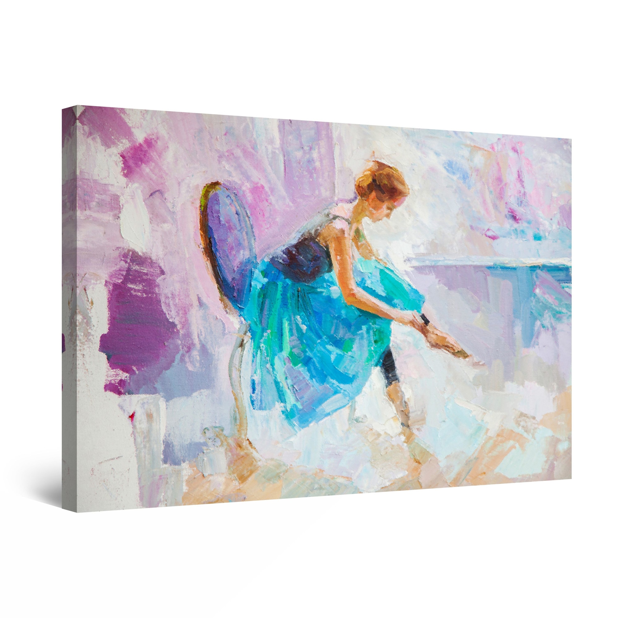 Tablou DualView Startonight Balet, luminos in intuneric, 60 cm x 40 cm