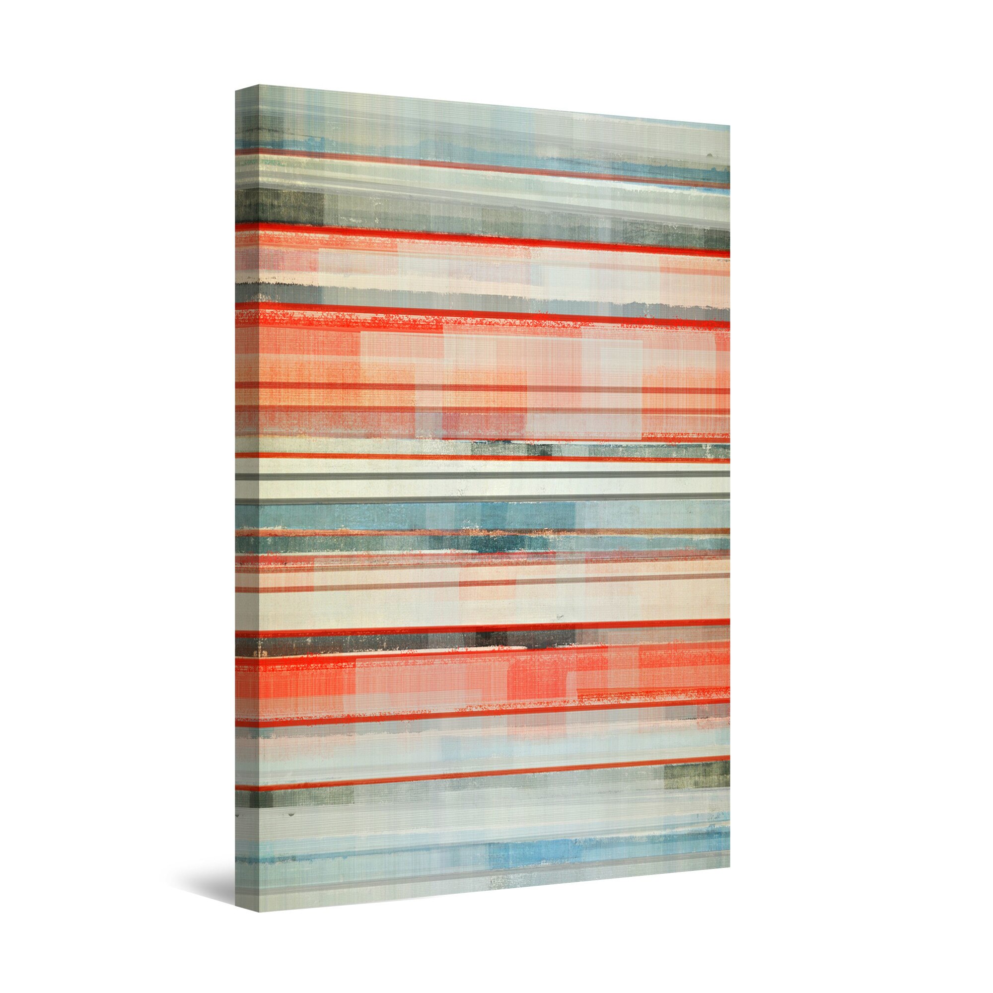 Tablou DualView Startonight Minimalism in Rosu, luminos in intuneric, 60 cm x 40 cm