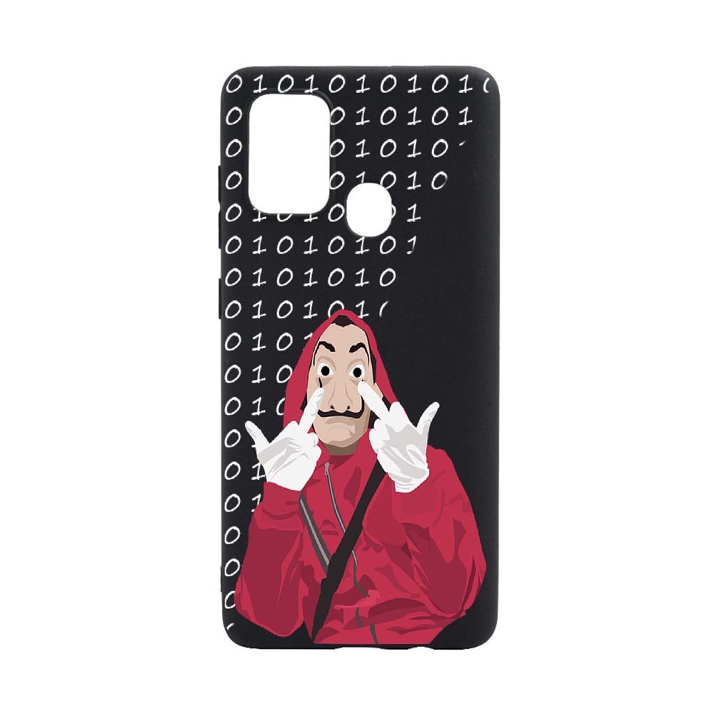 Husa Silicon La Casa de Papel, compatibila cu Motorola Moto G10 / Moto G30 / Moto G10 Power, rezistenta la uzura, anti-alunecare, B297