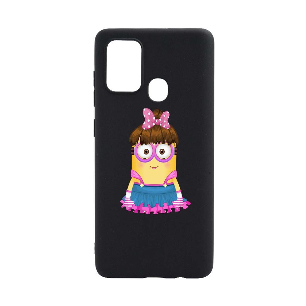 Husa Silicon Compatibila Cu Xiaomi Redmi 9C, Minion Girl, rezistenta la uzura, anti-alunecare, B208