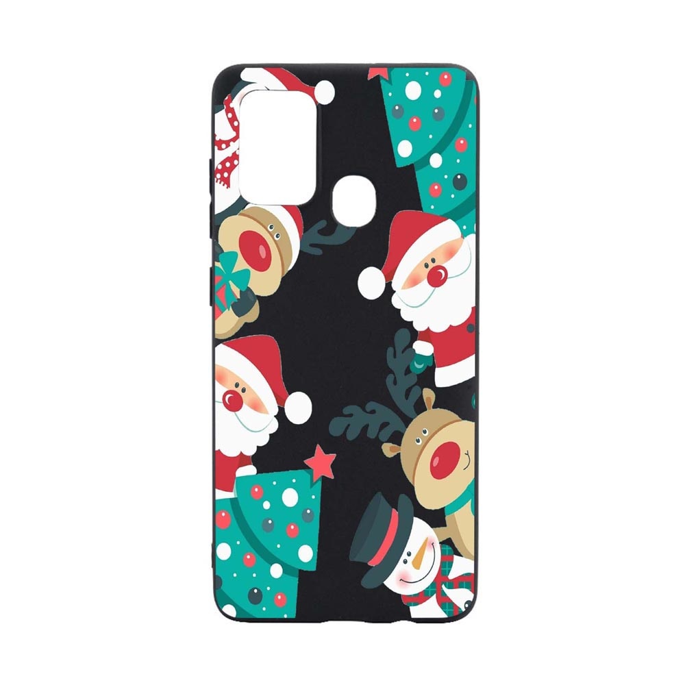 Husa Silicon Xmas, compatibila cu Motorola Moto G50, rezistenta la uzura, anti-alunecare, B338