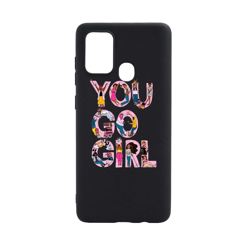 Husa Silicon Girl Power, compatibila cu Motorola Moto G10 / Moto G30 / Moto G10 Power, rezistenta la uzura, anti-alunecare, B250
