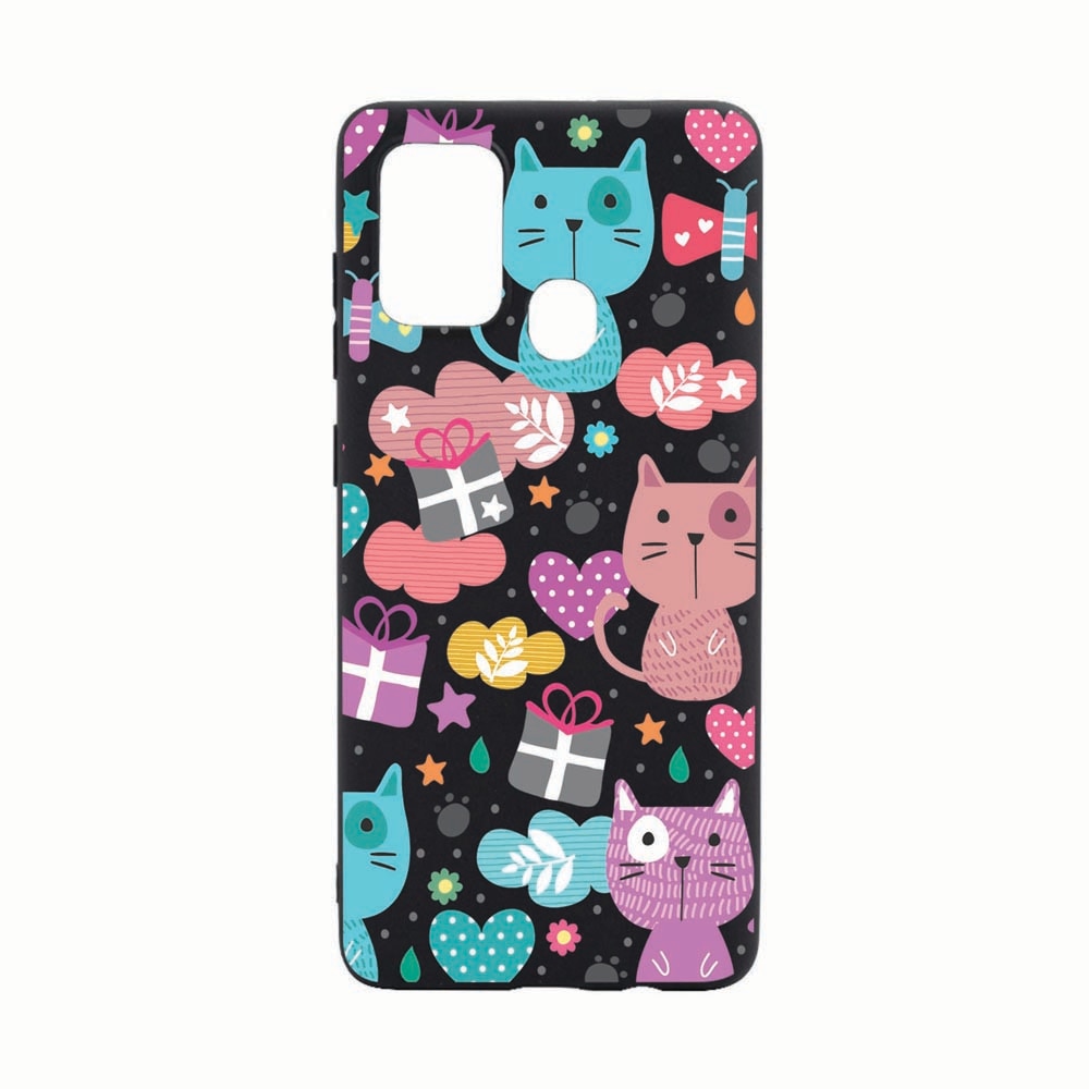Husa Silicon Compatibila Cu Motorola Moto G10 / Moto G30 / Moto G10 Power, Lovely Cat, rezistenta la uzura, anti-alunecare, B41