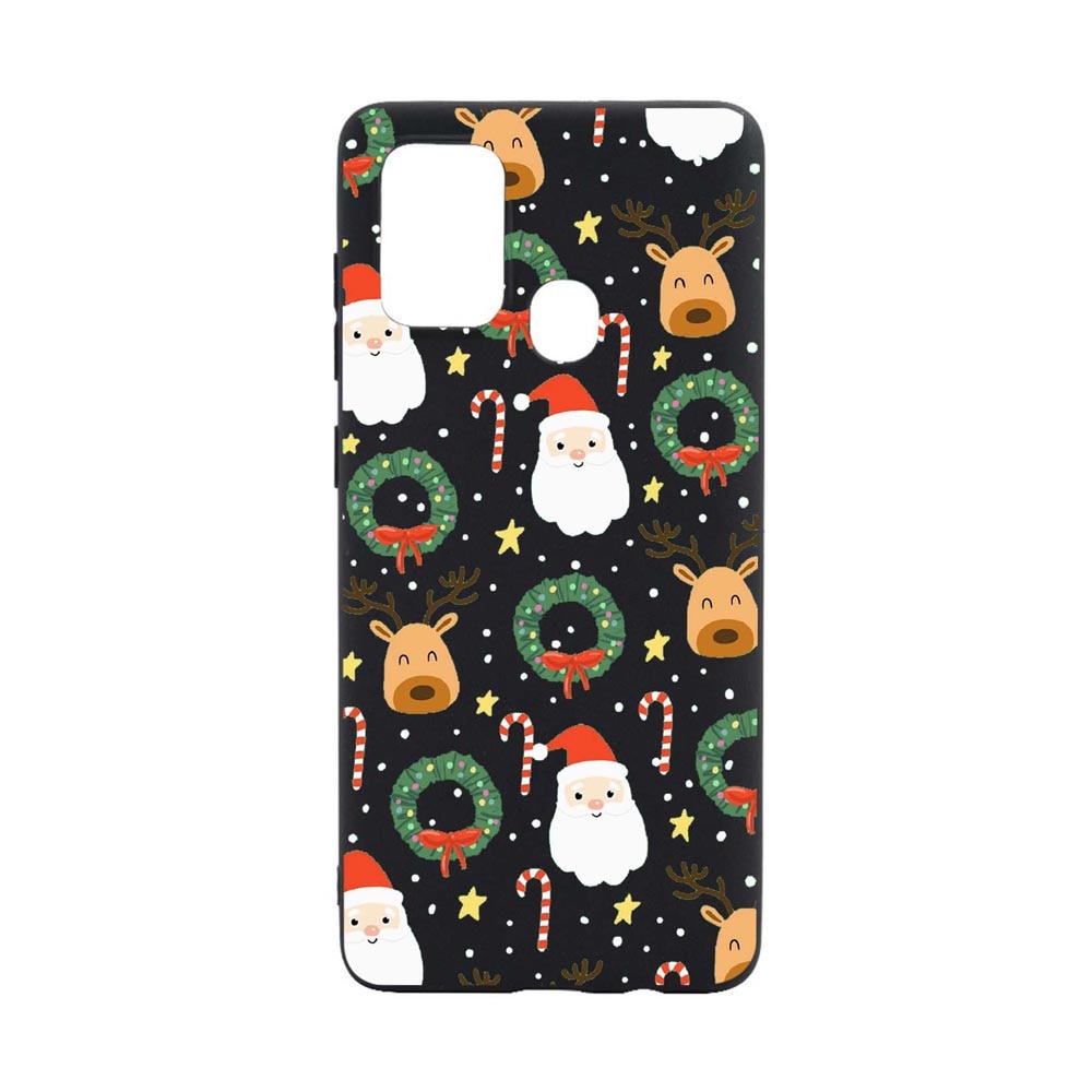 Husa Silicon Xmas, compatibila cu Motorola Moto G50, rezistenta la uzura, anti-alunecare, B350