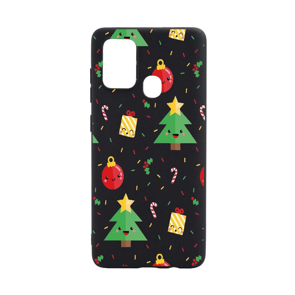 Husa Xmas, Craciun, pentru Samsung Galaxy A21s, rezistenta la uzura, anti-alunecare, din silicon Premium, B309