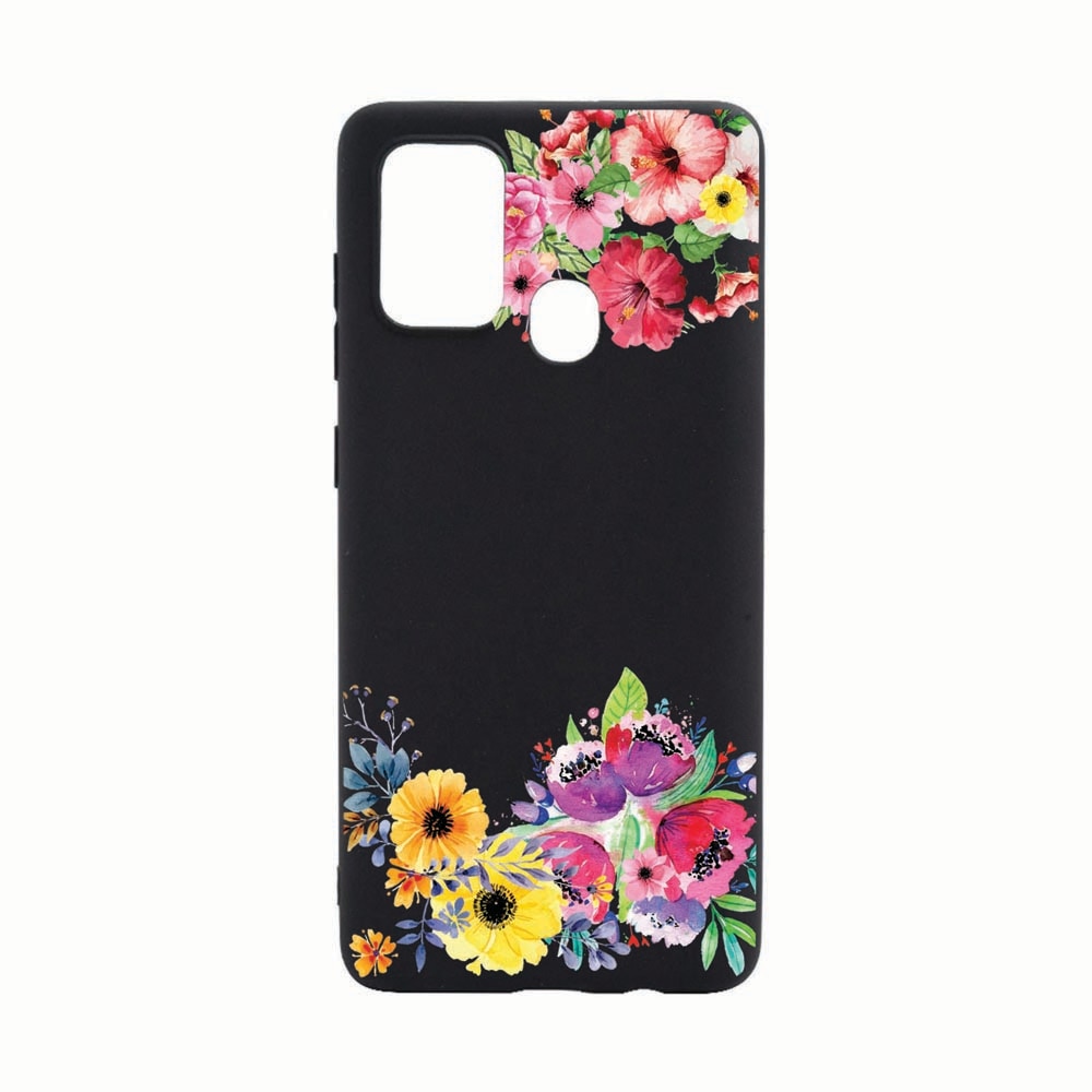 Husa Silicon Compatibila Cu Motorola Moto G10 / Moto G30 / Moto G10 Power, Flowers, rezistenta la uzura, anti-alunecare, B56
