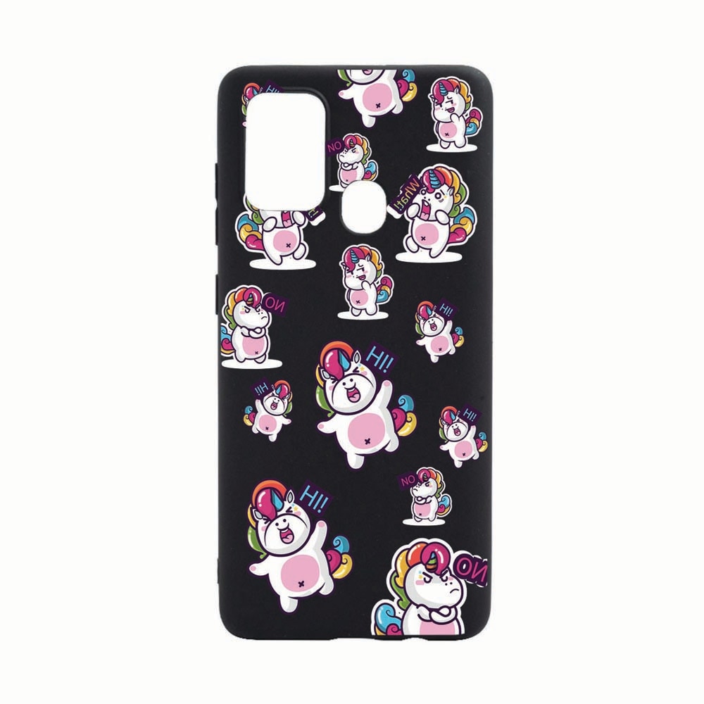 Husa Silicon Compatibila Cu Motorola Moto G10 / Moto G30 / Moto G10 Power, Fat Unicorn, rezistenta la uzura, anti-alunecare, B80