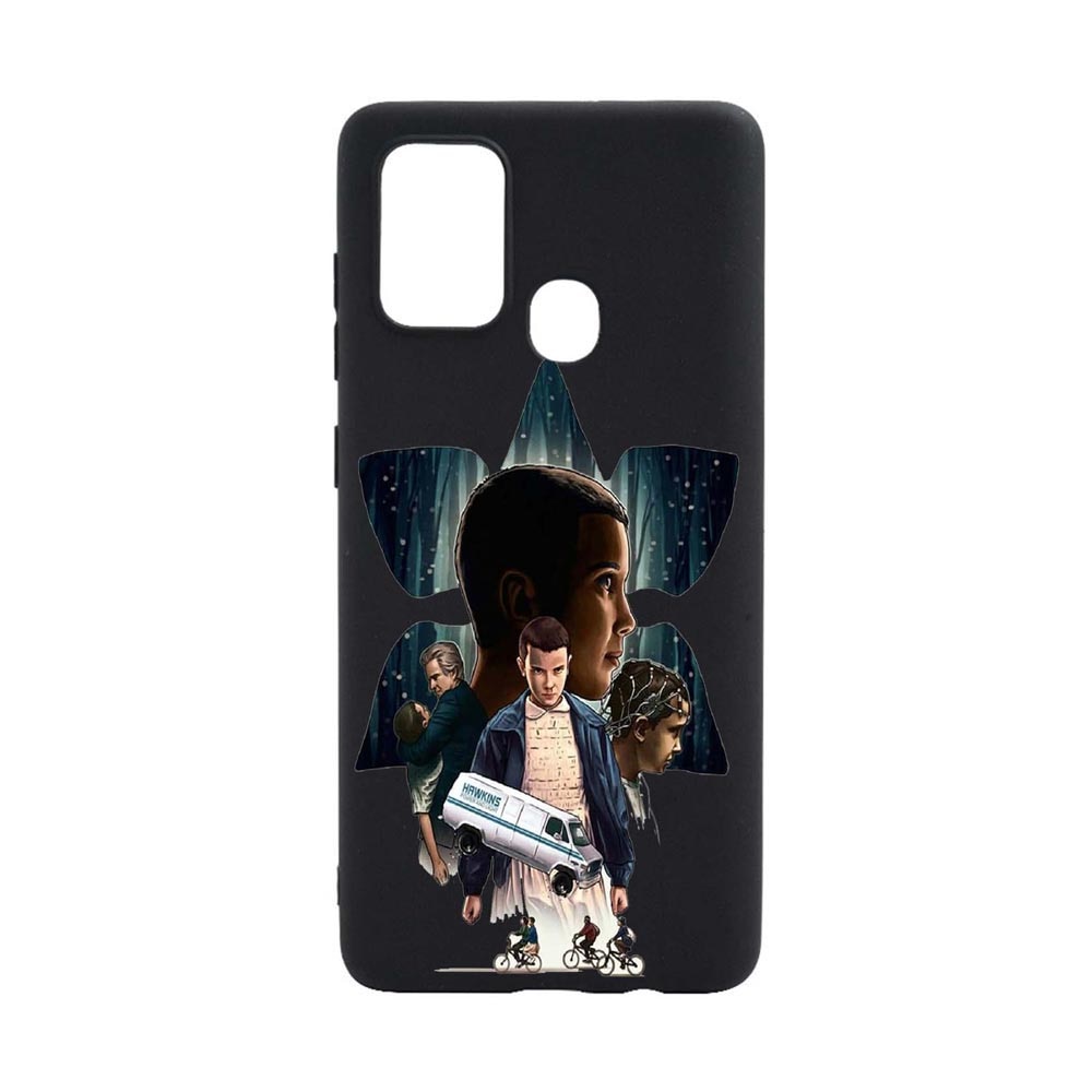 Husa Silicon Stranger Things, compatibila cu Xiaomi Redmi 9C, rezistenta la uzura, anti-alunecare, B373