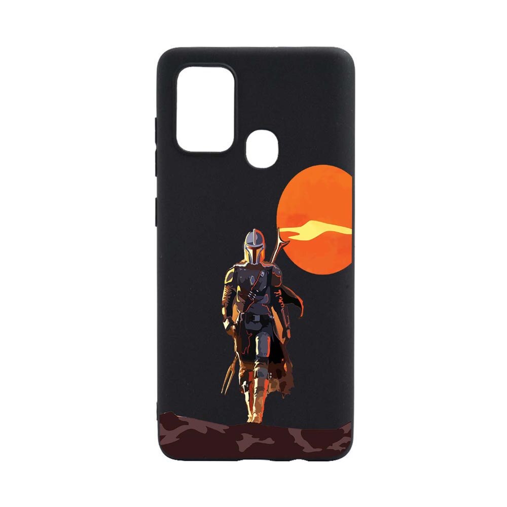 Husa Silicon Star Wars, The Mandalorian Compatibila Cu Xiaomi Redmi 9C, rezistenta la uzura, anti-alunecare, B460