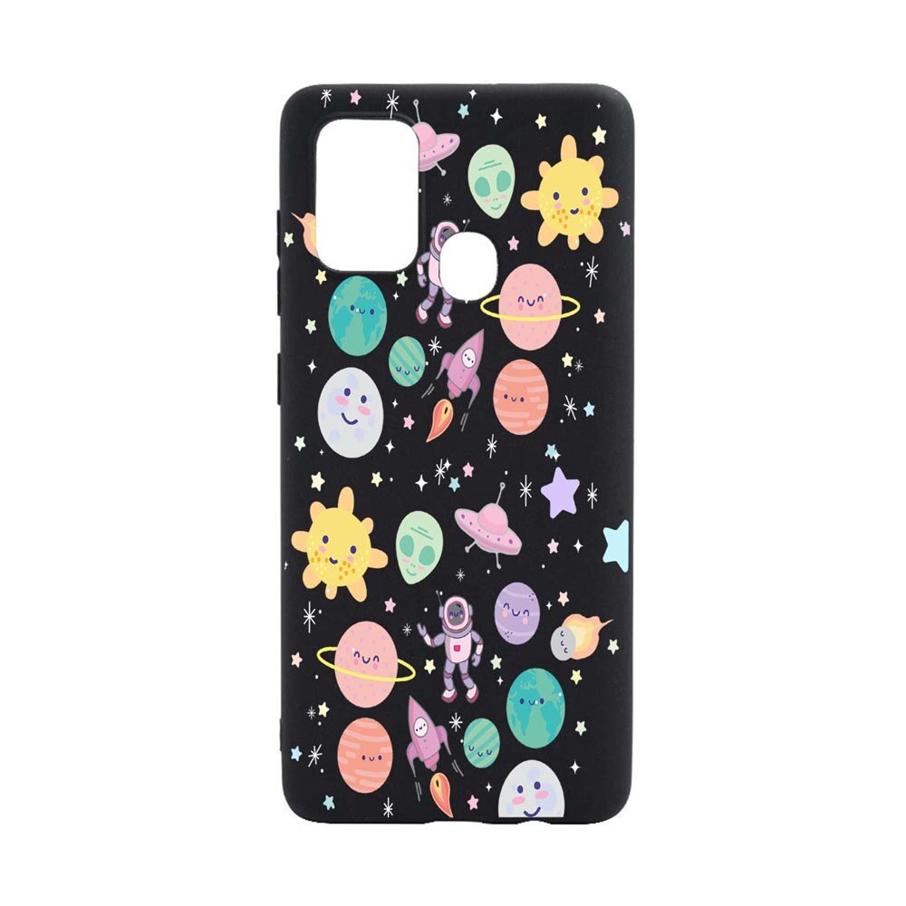 Husa Silicon Universe, Planets UFO, compatibila cu Motorola Moto G60, rezistenta la uzura, anti-alunecare, B473