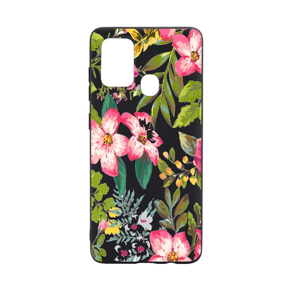 Husa Silicon Flowers, Pastel colors, compatibila cu Motorola Moto G50, rezistenta la uzura, anti-alunecare, B510