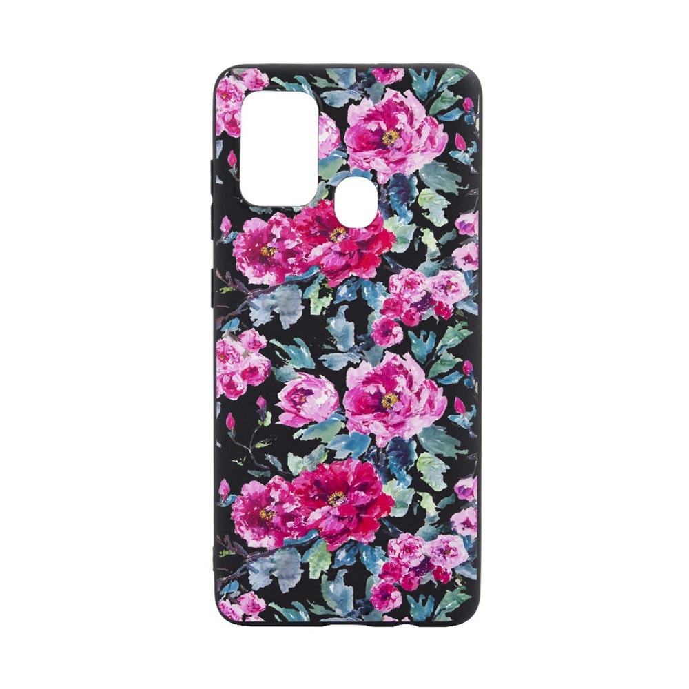 Husa Silicon Flowers, Pastel colors, compatibila cu Motorola Moto G50, rezistenta la uzura, anti-alunecare, B507