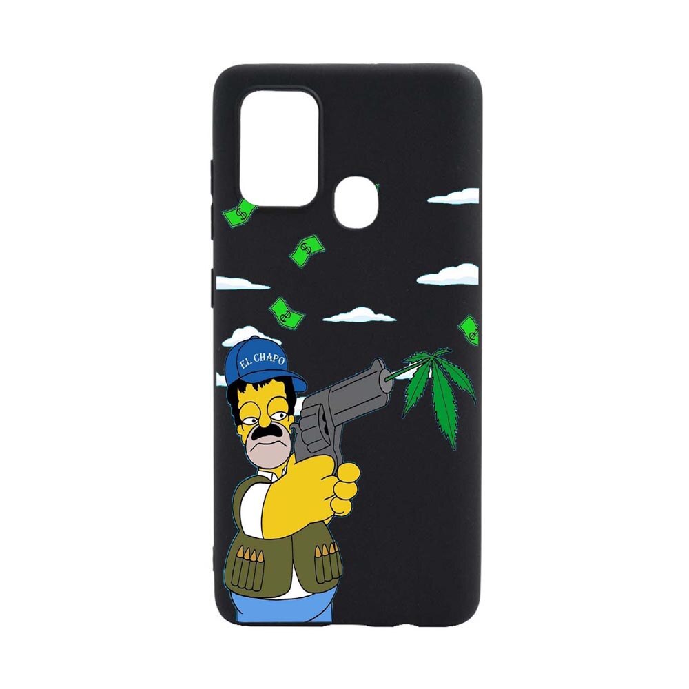 Husa Silicon Narcos Simpson, Movie Compatibila Cu Motorola Moto G50, rezistenta la uzura, anti-alunecare, B441