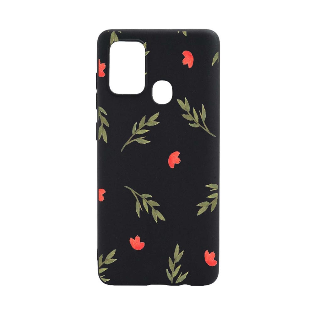 Husa Silicon Flowers, compatibila cu Motorola Moto G10 / Moto G30 / Moto G10 Power, rezistenta la uzura, anti-alunecare, B516