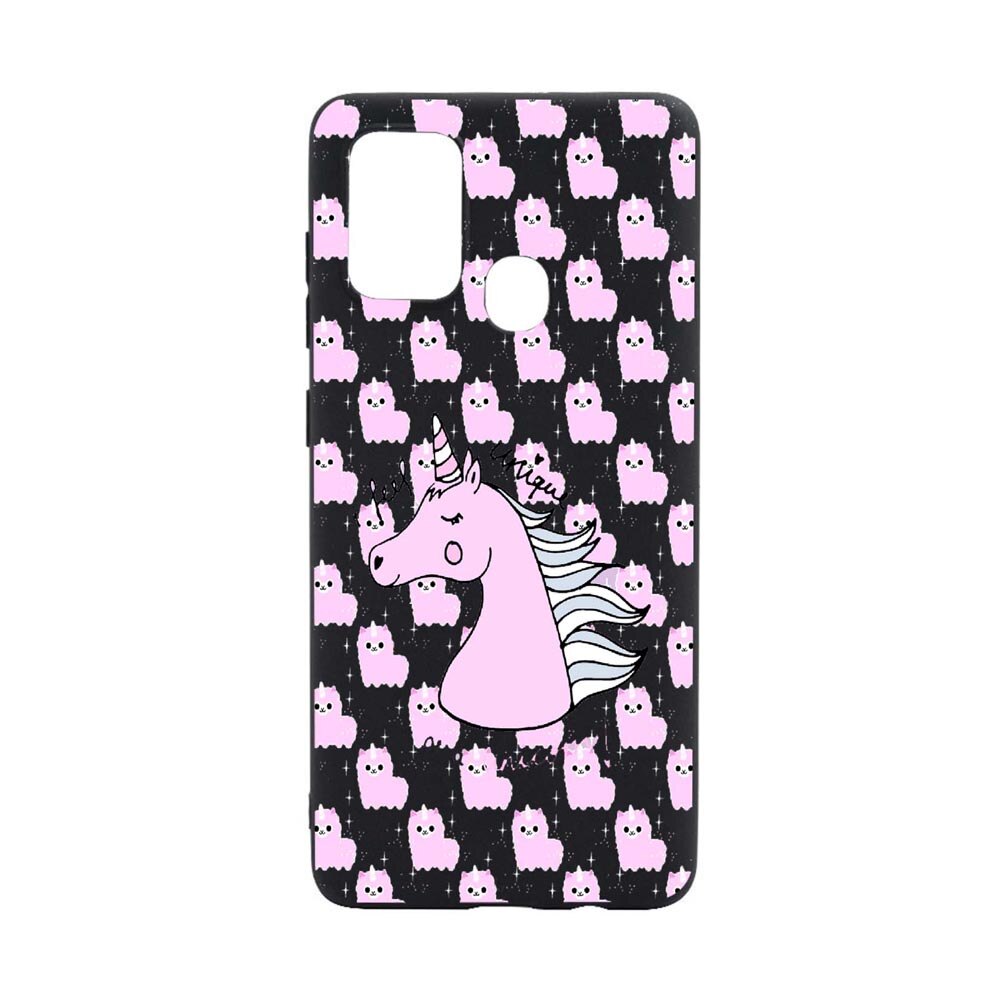 Husa Silicon Unicorn - I Feel Unique, compatibila cu Motorola Moto G10 / Moto G30 / Moto G10 Power, rezistenta la uzura, anti-alunecare, B521