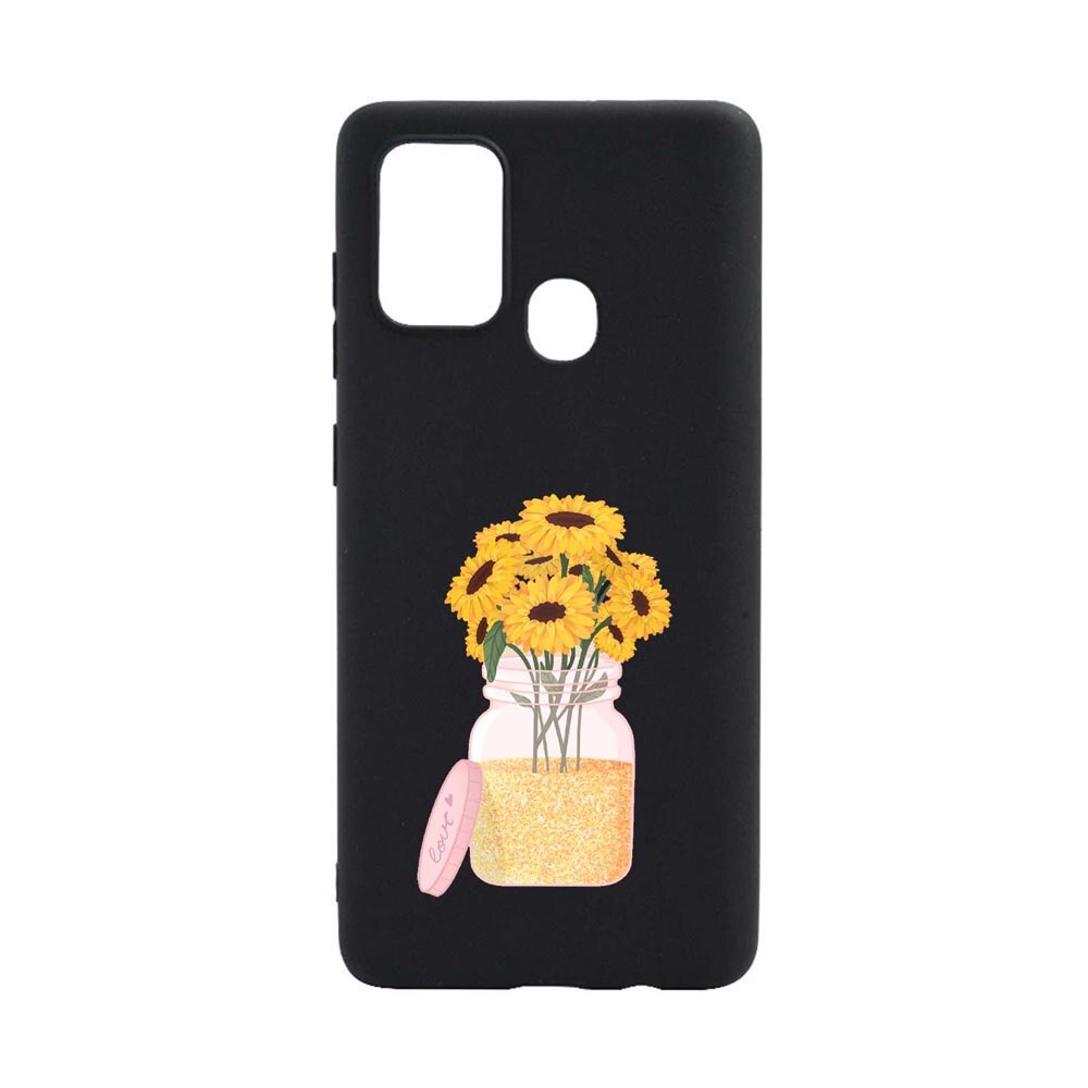 Husa Silicon Sun Flower, compatibila cu Motorola Moto G50, rezistenta la uzura, anti-alunecare, B639