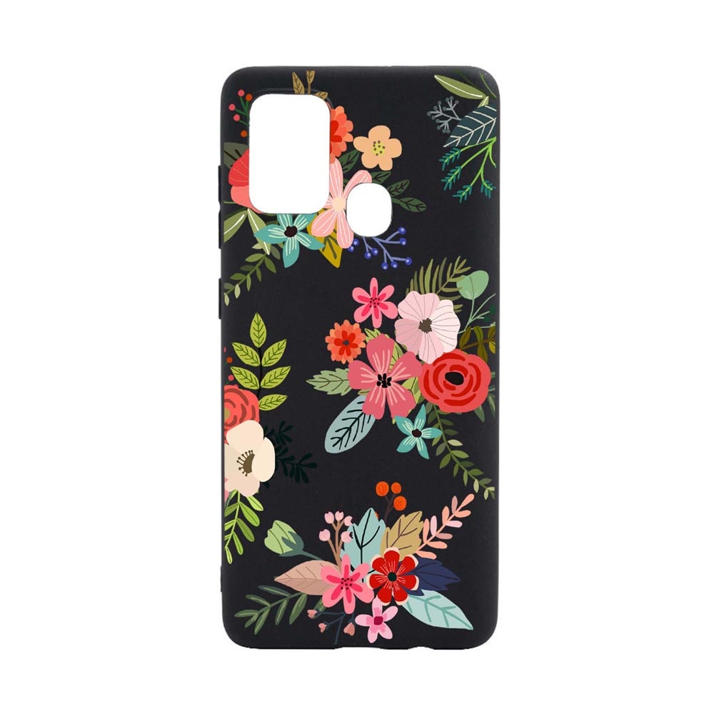 Husa Silicon Flowers, compatibila cu Motorola Moto G10 / Moto G30 / Moto G10 Power, rezistenta la uzura, anti-alunecare, B630