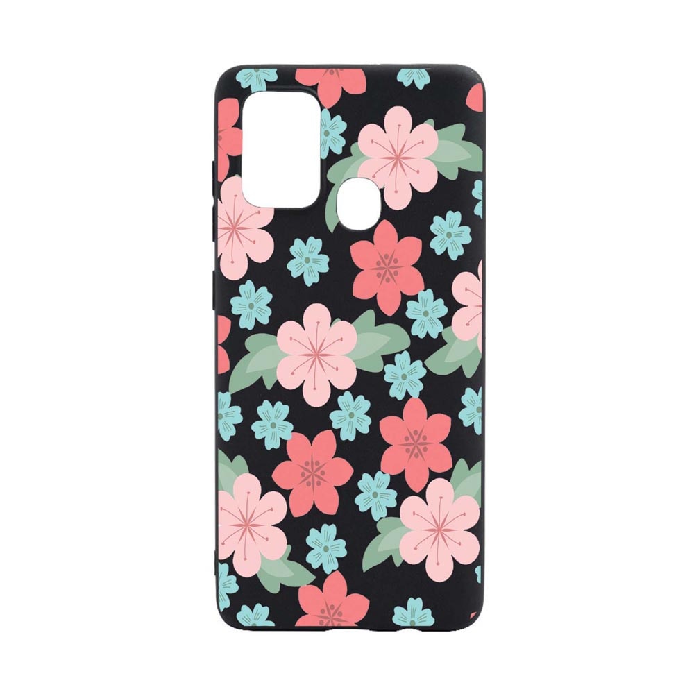 Husa Silicon Flowers, Pastel colors, compatibila cu Motorola Moto G10 / Moto G30 / Moto G10 Power, rezistenta la uzura, anti-alunecare, B515