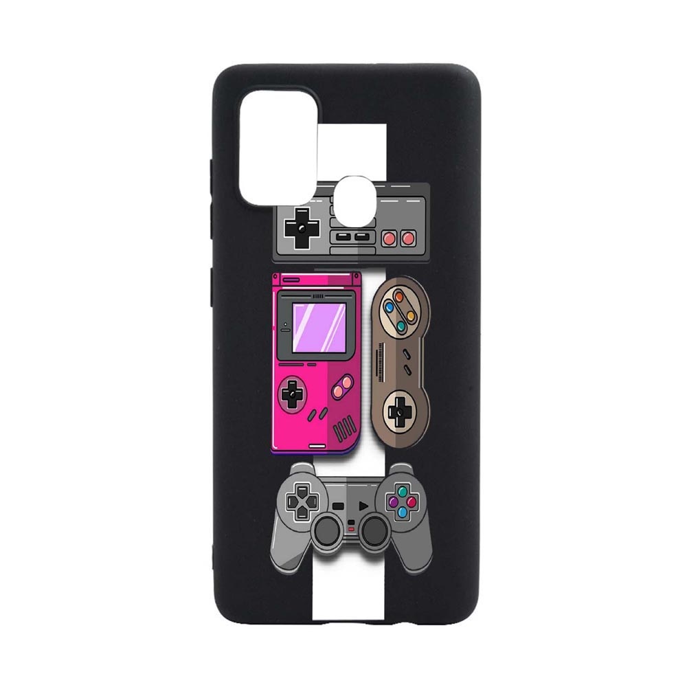 Husa Silicon Gamer - Xbox - Nintendo, compatibila cu Motorola Moto G10 / Moto G30 / Moto G10 Power, rezistenta la uzura, anti-alunecare, B670