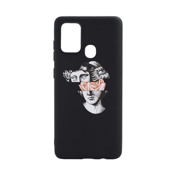 Husa Silicon Statue - Rose, compatibila cu Motorola Moto G10 / Moto G30 / Moto G10 Power, rezistenta la uzura, anti-alunecare, B604 Husa Silicon Statue - Rose, compatibila cu Motorola Moto G10 / Moto G30 / Moto G10 Power, rezistenta la uzura, anti-alunecare, B604