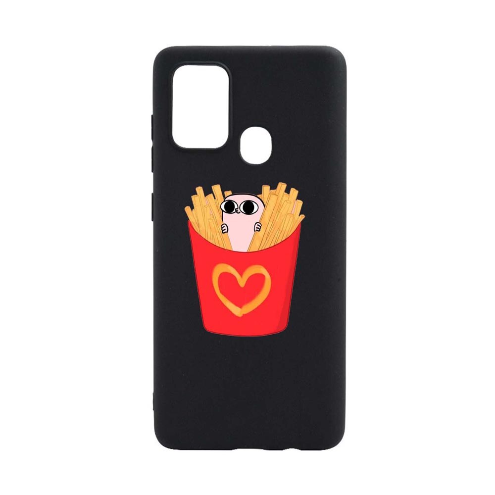 Husa Silicon I Love Chips, compatibila cu Motorola Moto G10 / Moto G30 / Moto G10 Power, rezistenta la uzura, anti-alunecare, B602