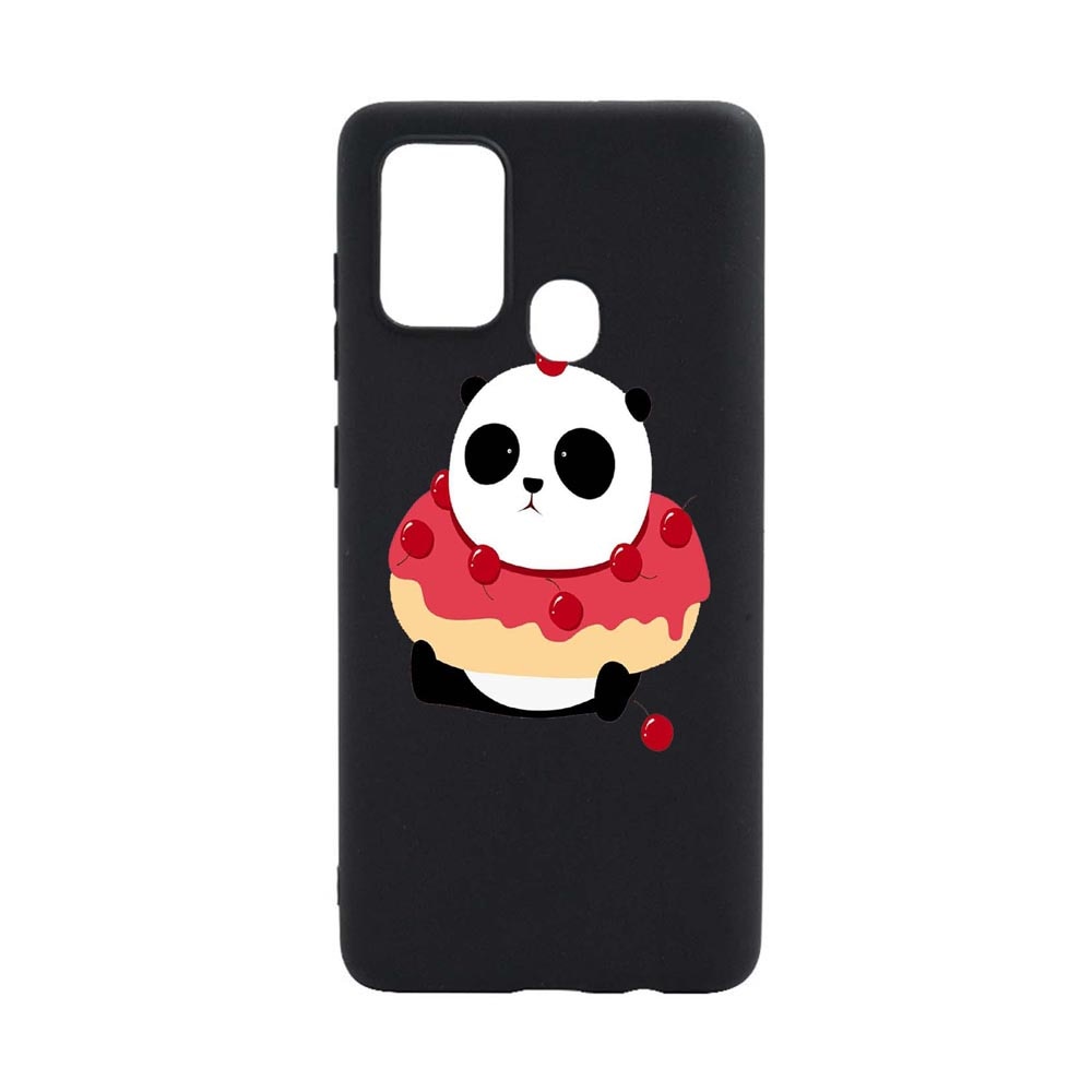 Husa Silicon Sweet Panda, compatibila cu Motorola Moto G10 / Moto G30 / Moto G10 Power, rezistenta la uzura, anti-alunecare, B585