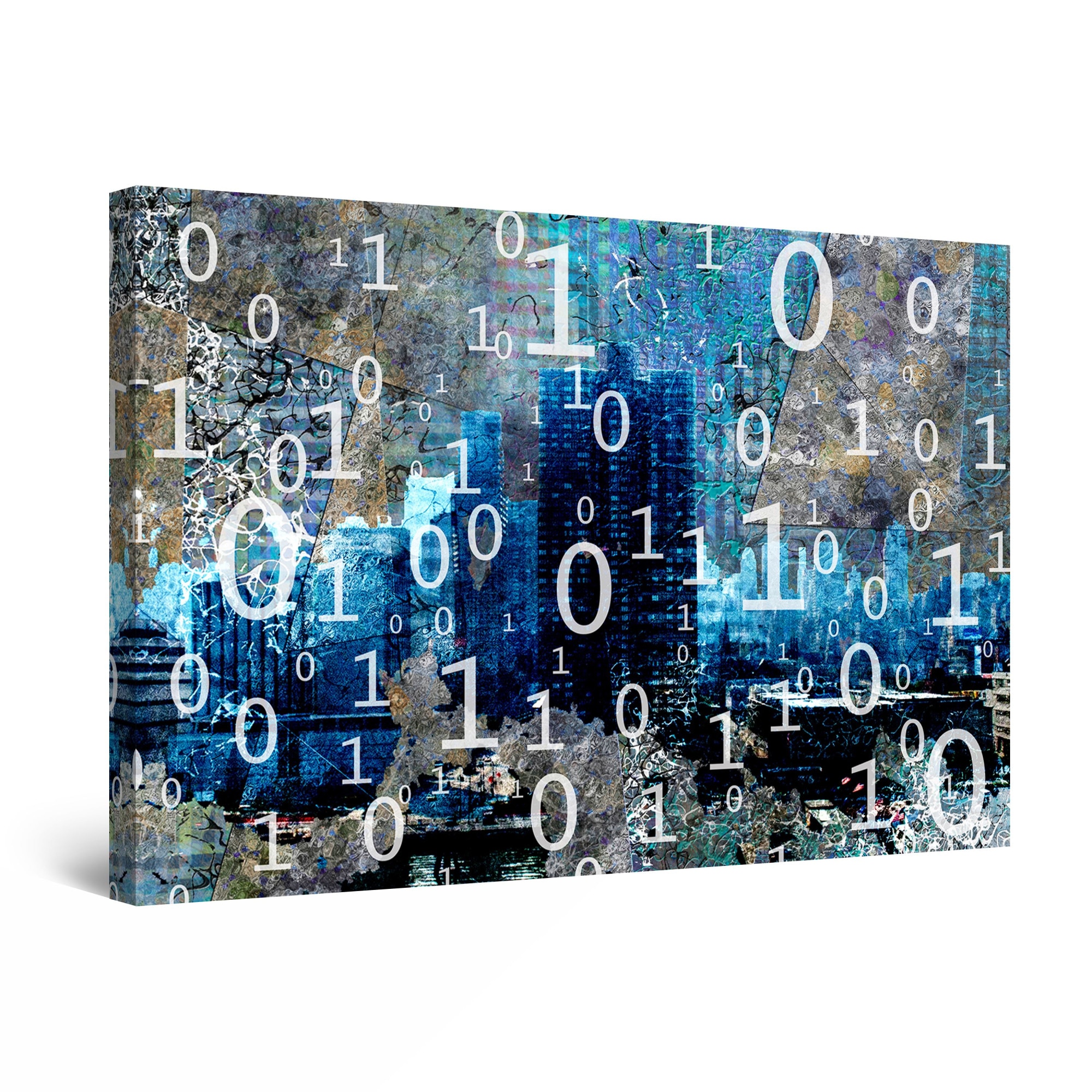 Tablou DualView Startonight Sisteme Binare, luminos in intuneric, 60 cm x 40 cm
