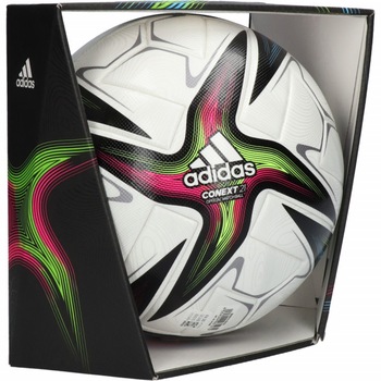 Minge fotbal Adidas Conext 21 PRO - oficiala de joc, alb/negru, 5 Minge fotbal Adidas Conext 21 PRO - oficiala de joc, alb/negru, 5