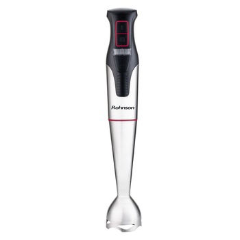 Mixer vertical Rohnson R598, 1200W, tocator 0.8 l, cutite inox, Negru/Inox Mixer vertical Rohnson R598, 1200W, tocator 0.8 l, cutite inox, Negru/Inox