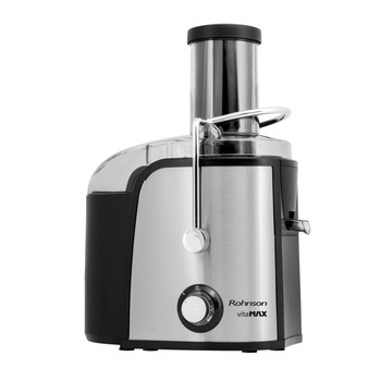Storcator de fructe si legume Rohnson VitaMax R437, 1200W, 1.1L, 12500 rpm, Negru/Inox Storcator de fructe si legume Rohnson VitaMax R437, 1200W, 1.1L, 12500 rpm, Negru/Inox