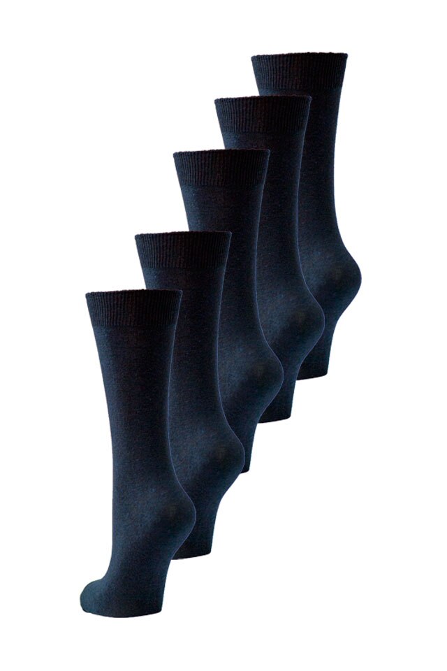 Set 5 perechi sosete barbati SRN, Bleumarin, 40-45