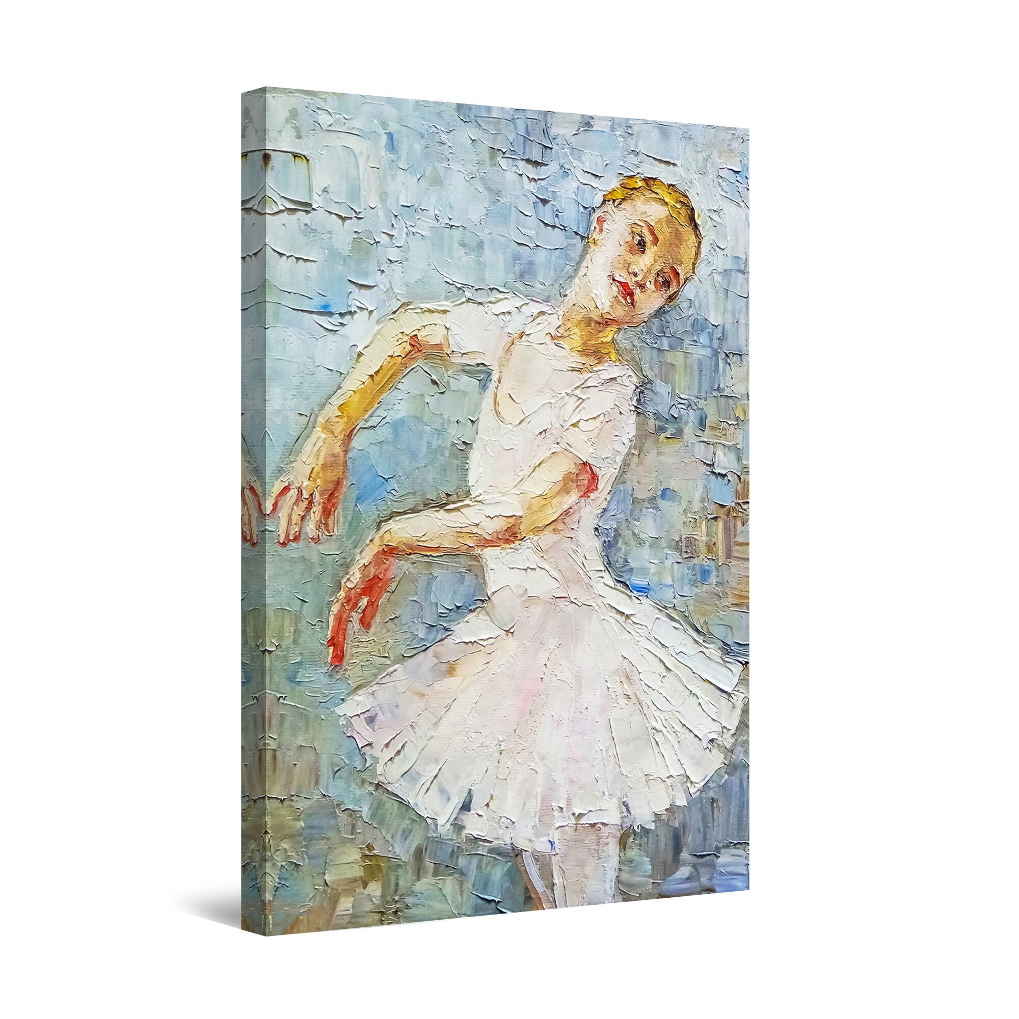 Tablou DualView Startonight Tanara Balerina, luminos in intuneric, 30 cm x 20 cm