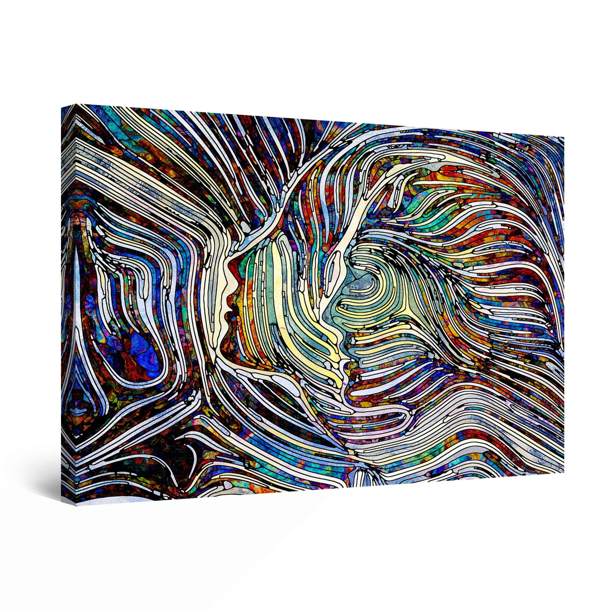 Tablou DualView Startonight Femeie in Eternitate, luminos in intuneric, 60 cm x 40 cm
