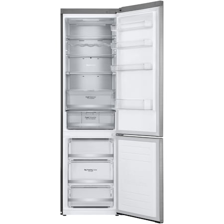 Хладилник с фризер LG GBB92STACP, 384 л, Клас C, No Frost, Smart Diagnosis, Wi-Fi, H 203 см, Сребрист