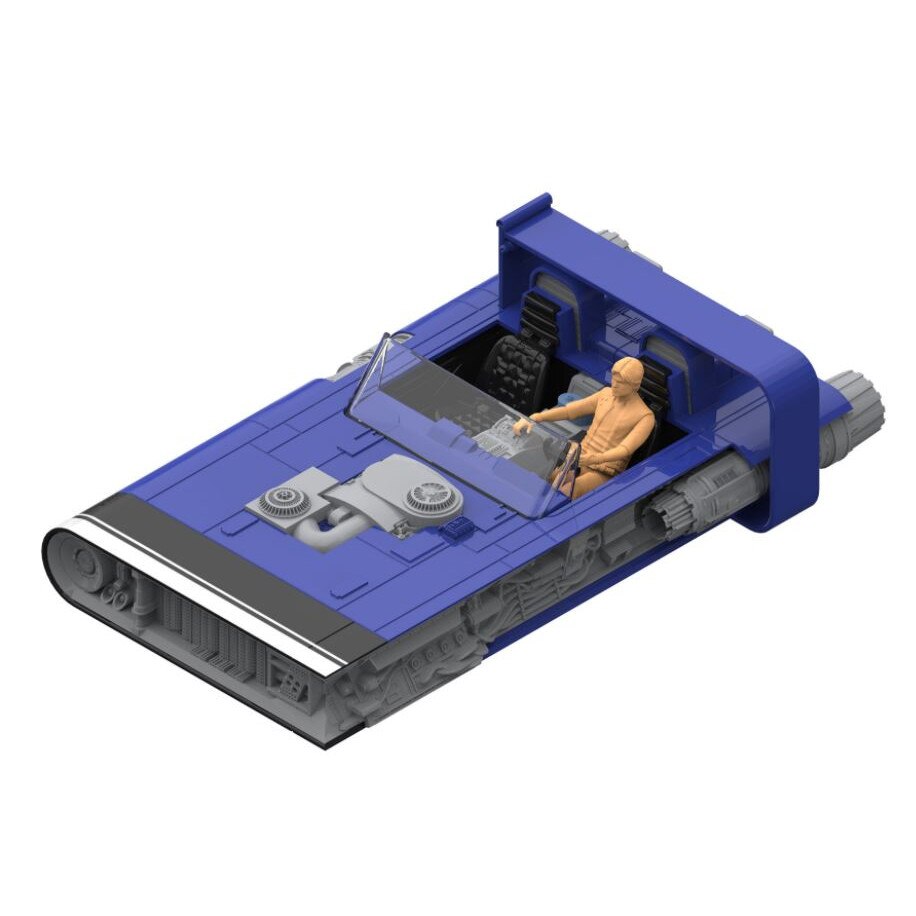 Set de constructie Revell Star Wars Han's Speeder 29 piese