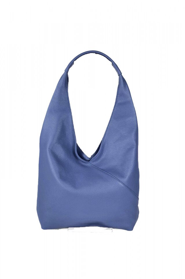 Geanta piele 710 Albastru