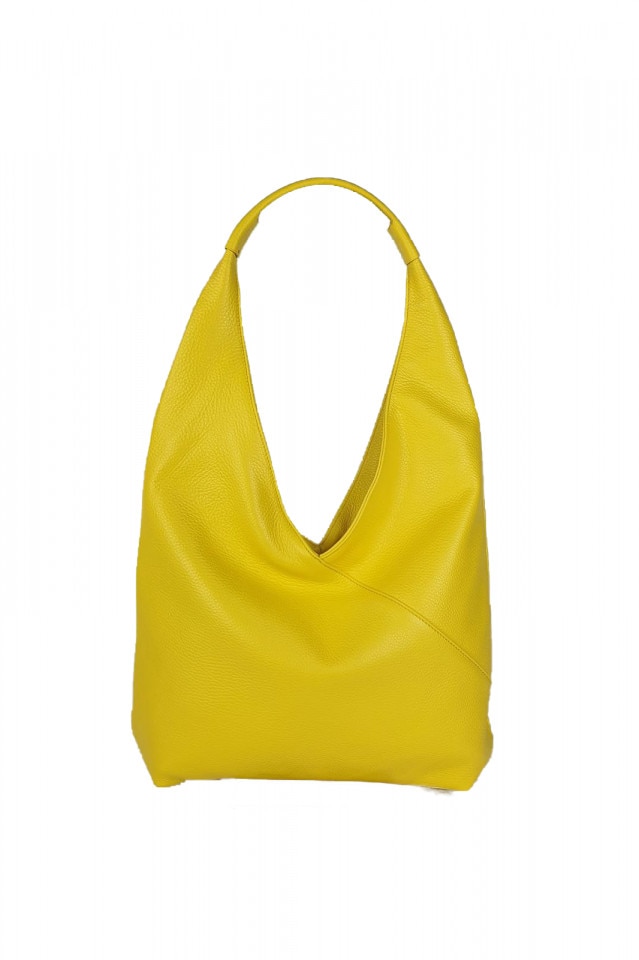 Geanta piele 710 Galben