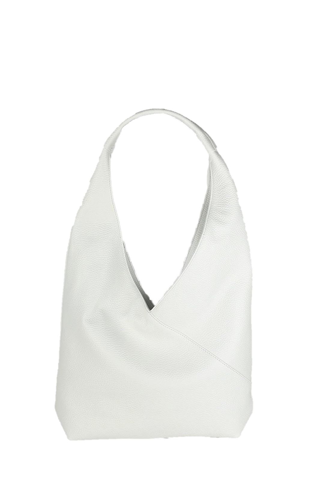 Geanta piele 710 Alb