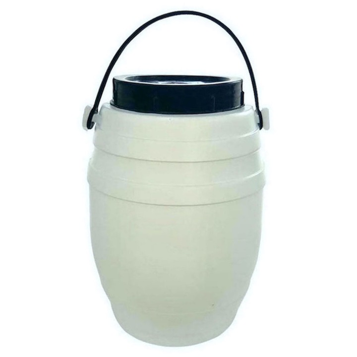 Recipient compost cu toarta si capac, 4 l