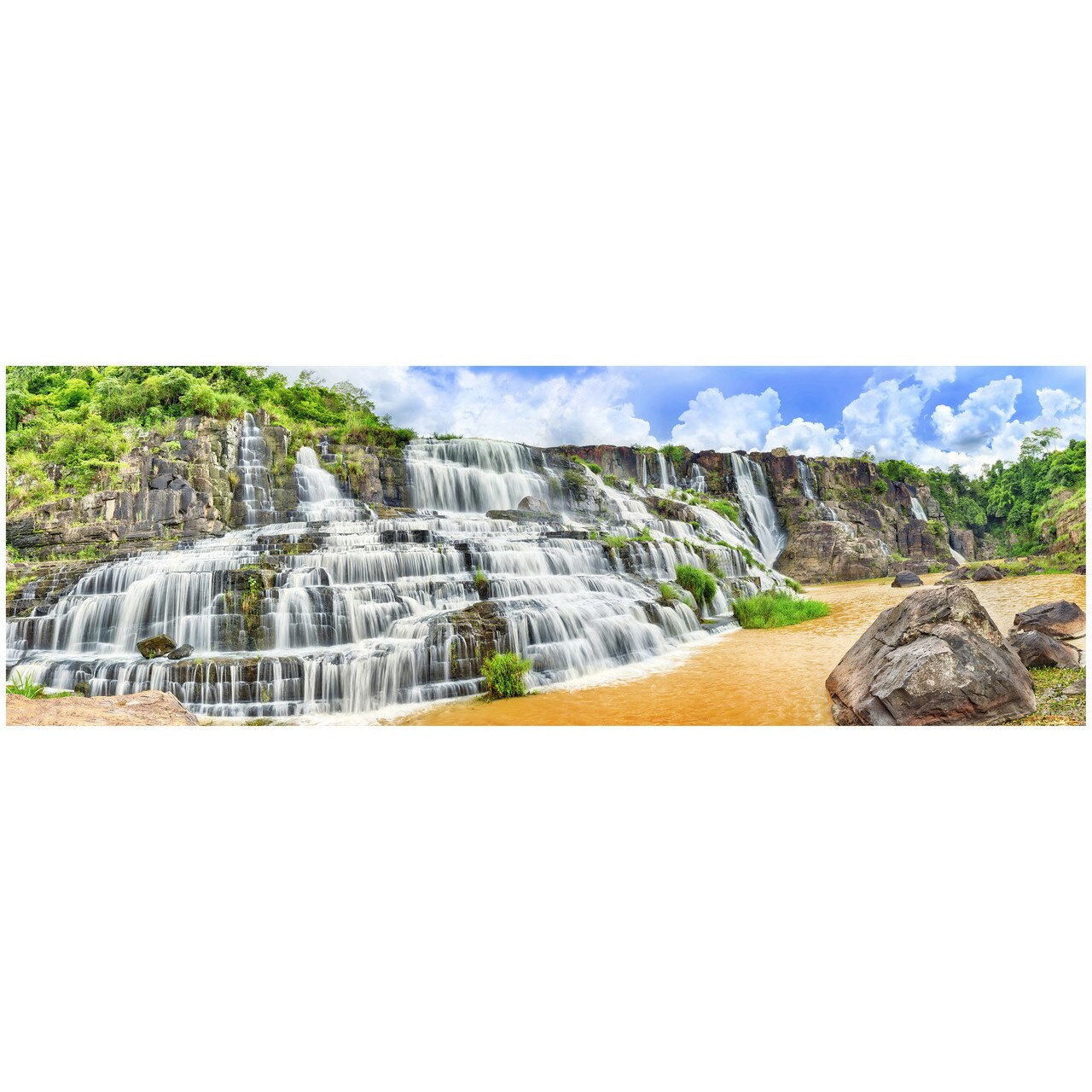 Fototapet Autoadeziv Cascade - NWL-052, 100 x 300 cm