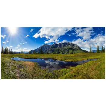 Fototapet Autoadeziv Vierrinnenköpfe Peak, Salzburg - NWL-026, 100 x 200 cm Fototapet Autoadeziv Vierrinnenköpfe Peak, Salzburg - NWL-026, 100 x 200 cm