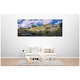 Fototapet Autoadeziv Panorama Alpina, Lac - NWL-017, 80 x 210 cm